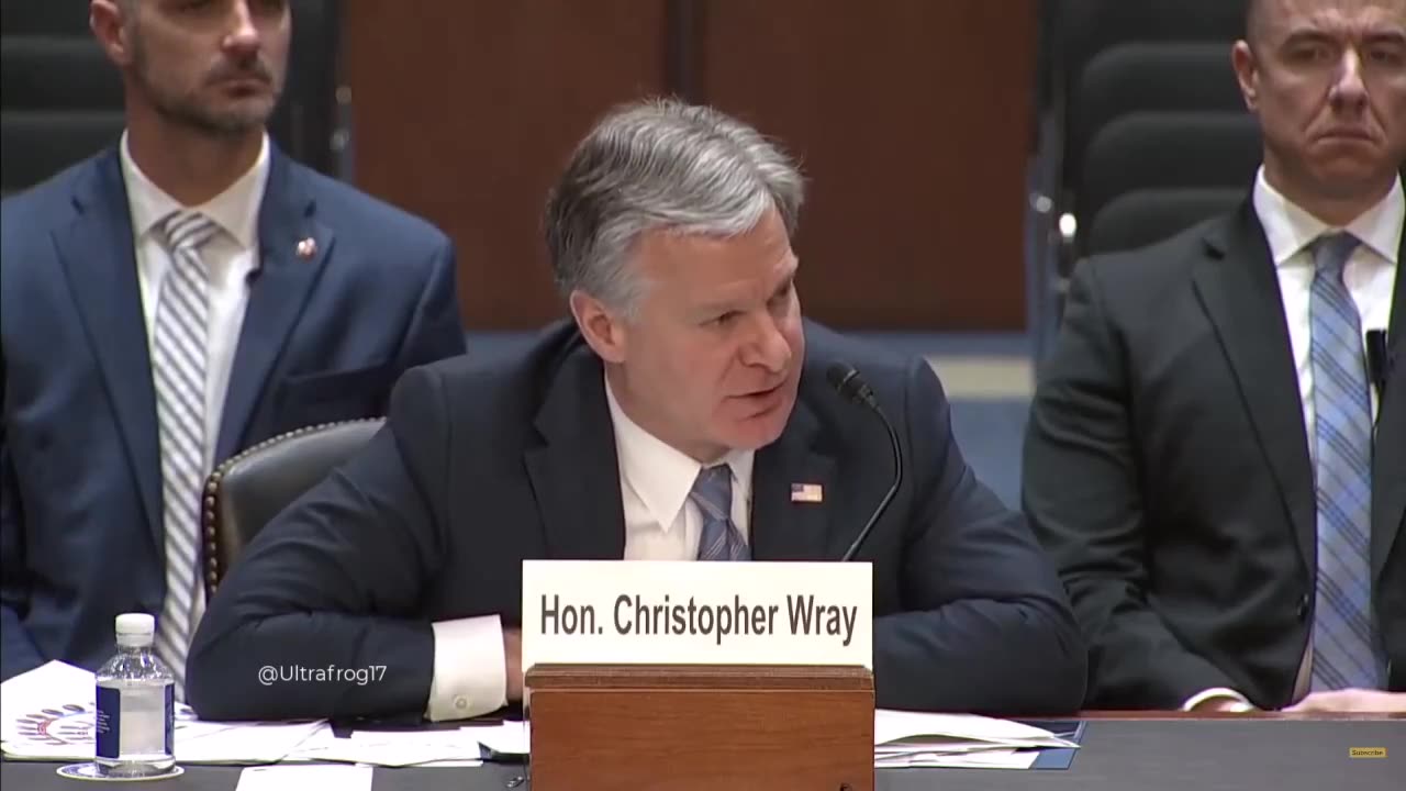 🚨Marsha Blackburn confronts FBI Director Wray about Jeffrey Epstein's flight logs