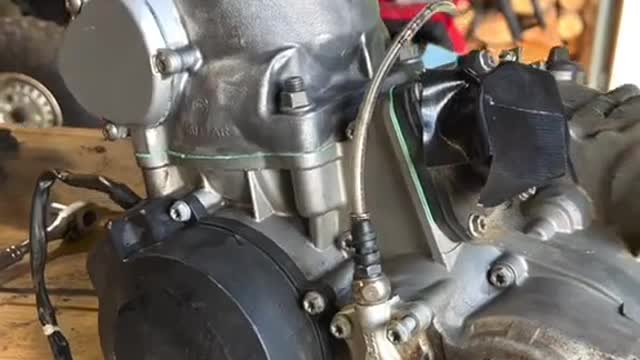 Motorcycle disassembly maintenance motorcycle whole journey