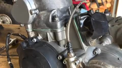 Motorcycle disassembly maintenance motorcycle whole journey