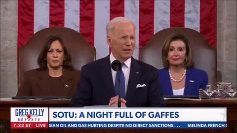 Nancy Joe & Kamala At The SOTU Address