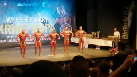Bodybuilder tournament