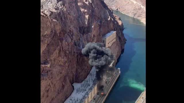 Hover Dam explosion?