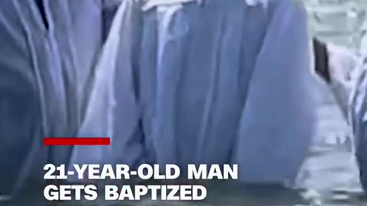 A 21-year-old man in Texas drowned shortly after he was baptized. He was