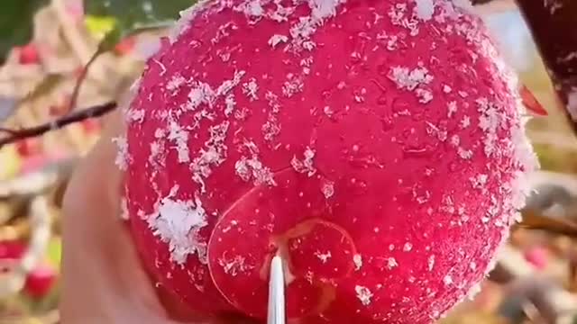 OMG 😱what fruit?😋#asmr #satisfying #usa #fruit #relax #shorts