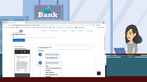 CryptoESIGN Document Authentication