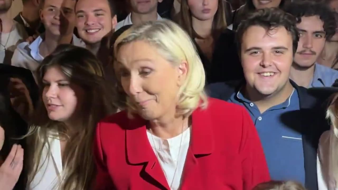 The young people of France helped Marine Le Pen and her National Rally party