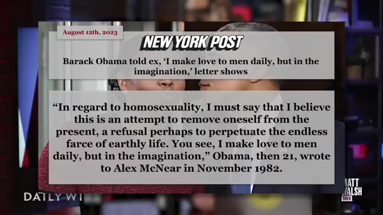 PEDOPHILE F*GG*T BARACK OBAMA'S SICK PRETENTIOUS LGBTQIA+ GAY FANTASIES CONFIRMED!