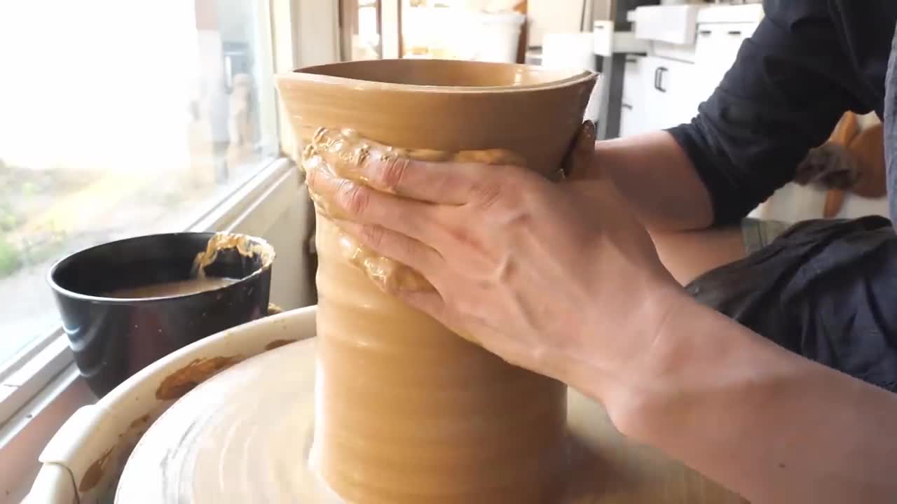 도자기 물레 ASMR : Pottery Throwing ASMR [ONDO STUDIO]