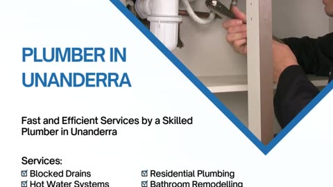 Fast and Efficient Services by a Skilled Plumber in Unanderra