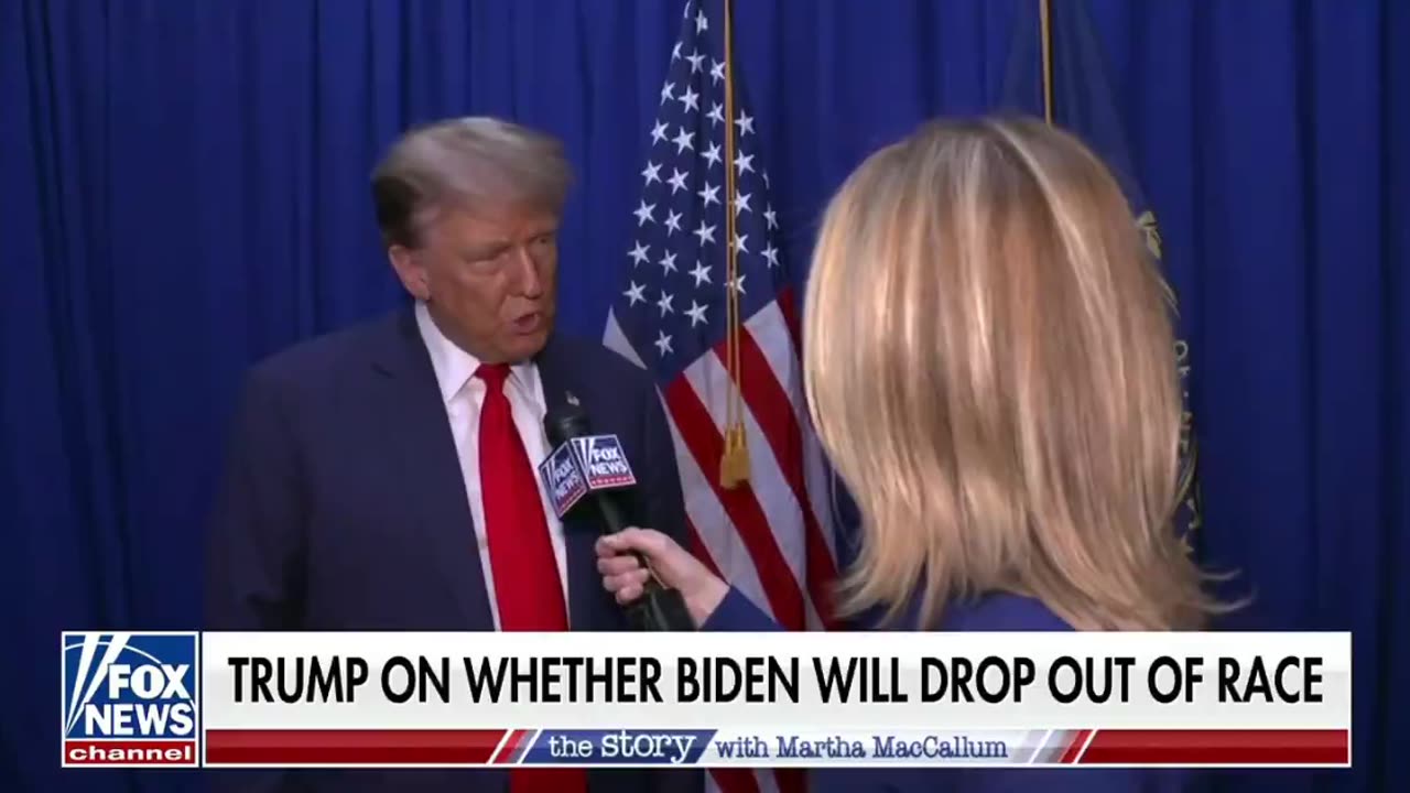 Trump Believes Joe Biden will Drop Out