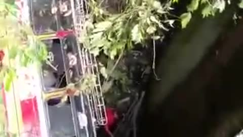 Más de 20 heridos dejó el accidente de un bus en el Carmen de Chucurí