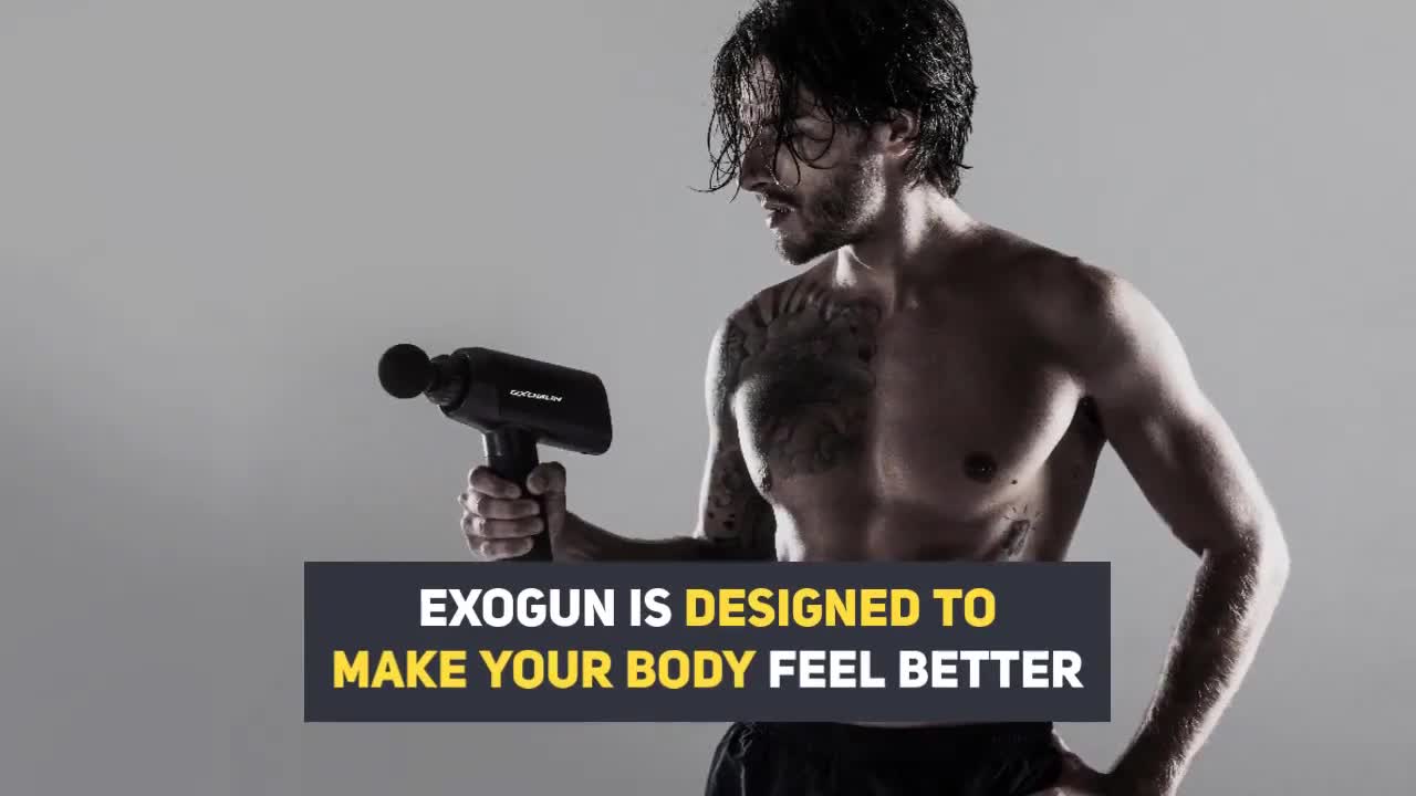 ExoGun - The Ultimate Percussive Massage Therapy Device