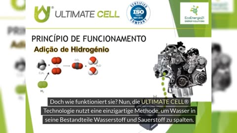 Ultimate Cell - Wasserstoffzusatz für Verbrennungsmotoren