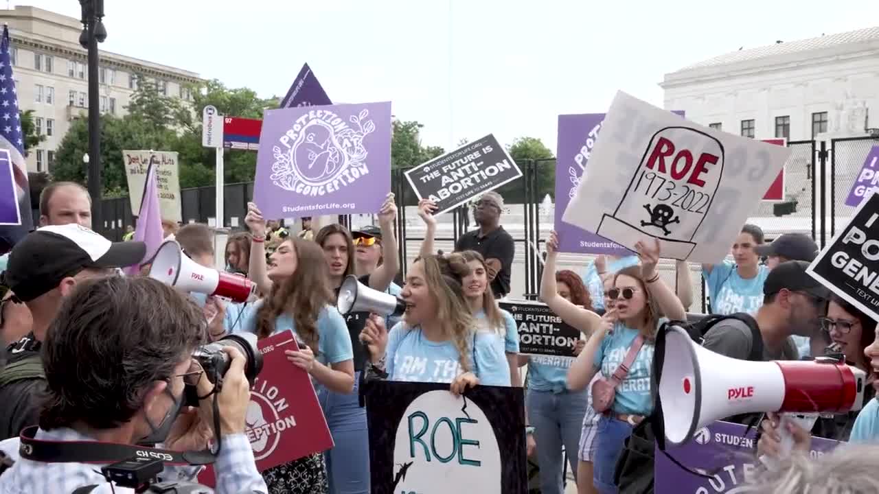 Supreme Court overturns Roe V Wade abortion ruling as AOC, Maxine Waters call for riots