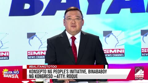 Konsepto ng People's Initiative, binababoy ng Kongreso —Atty. Roque