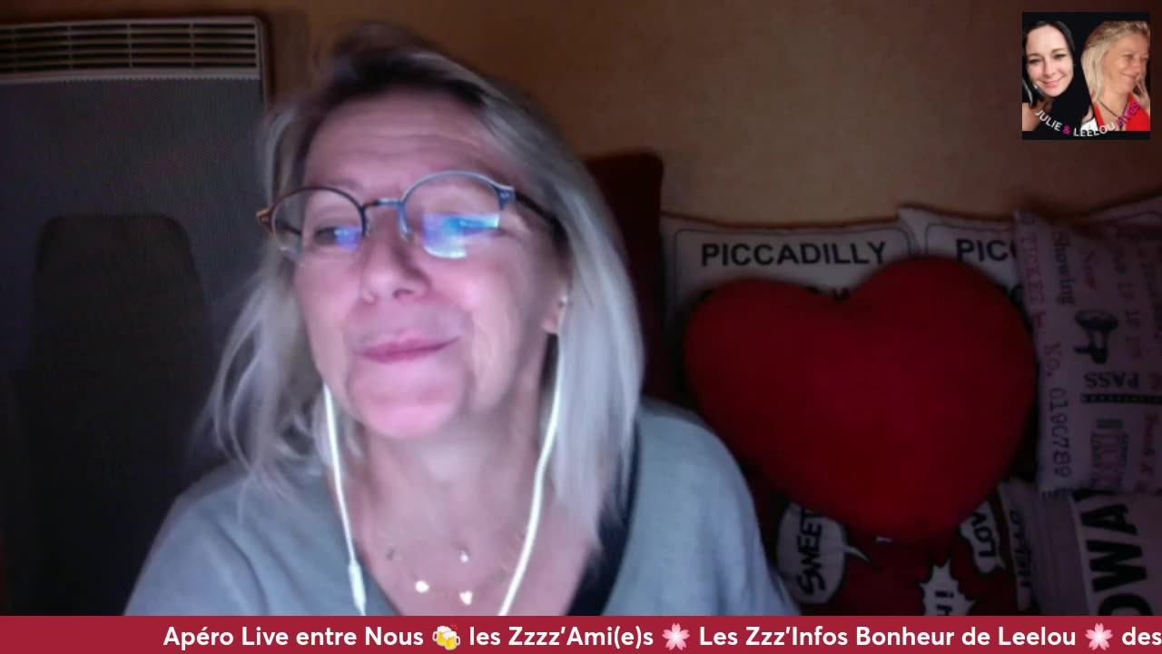 ApéroLive avec Vous les Zzz'Amis 06/12 Les Zzz'Infos Bonheur de Leelou
