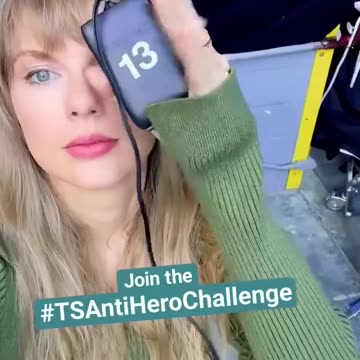 TAYLOR SWIFT-#TSAntiHeroChallenge
