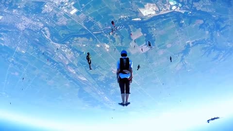 skydiving