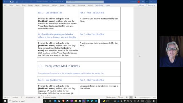Declarations - Lost Votes and Other Situations