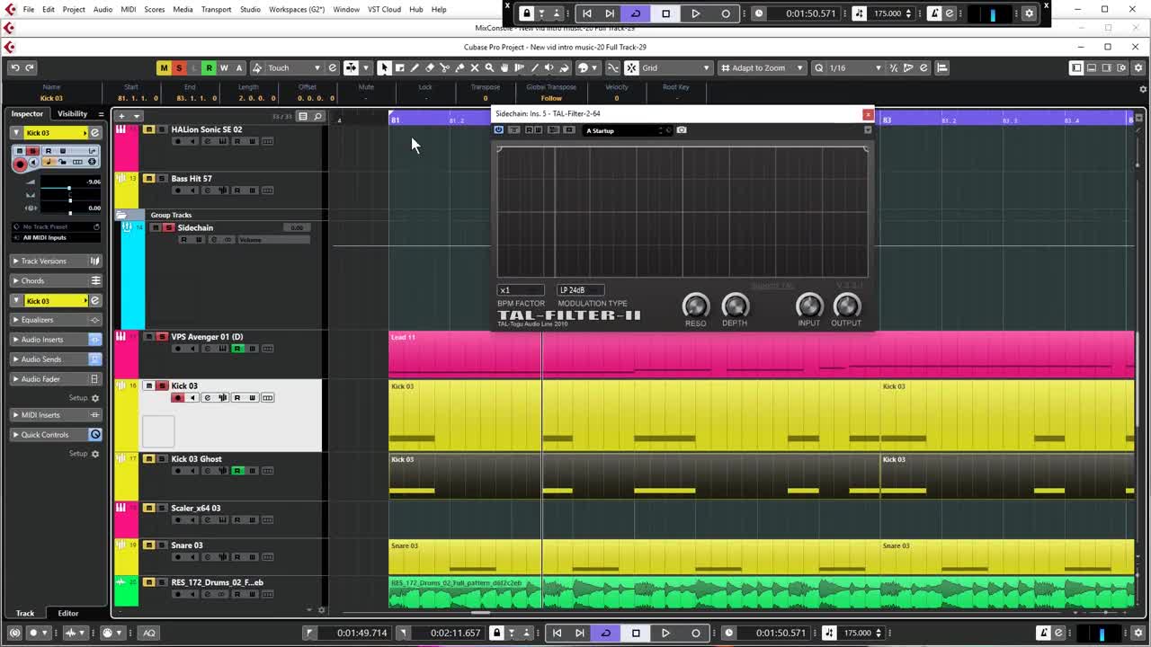 How To Sidechain In Cubase Elements AI or LE - Plugins That Turn Elements AI & LE Into Pro (ish)
