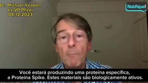 Dr. Myke Yeadon - Sobre as vacinas da morte