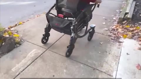 A mobility device that allows people who cannot stand or walk without assistance