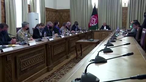 United States Defense Secretary Lloyd Austin met Afghan President Ashraf Ghani