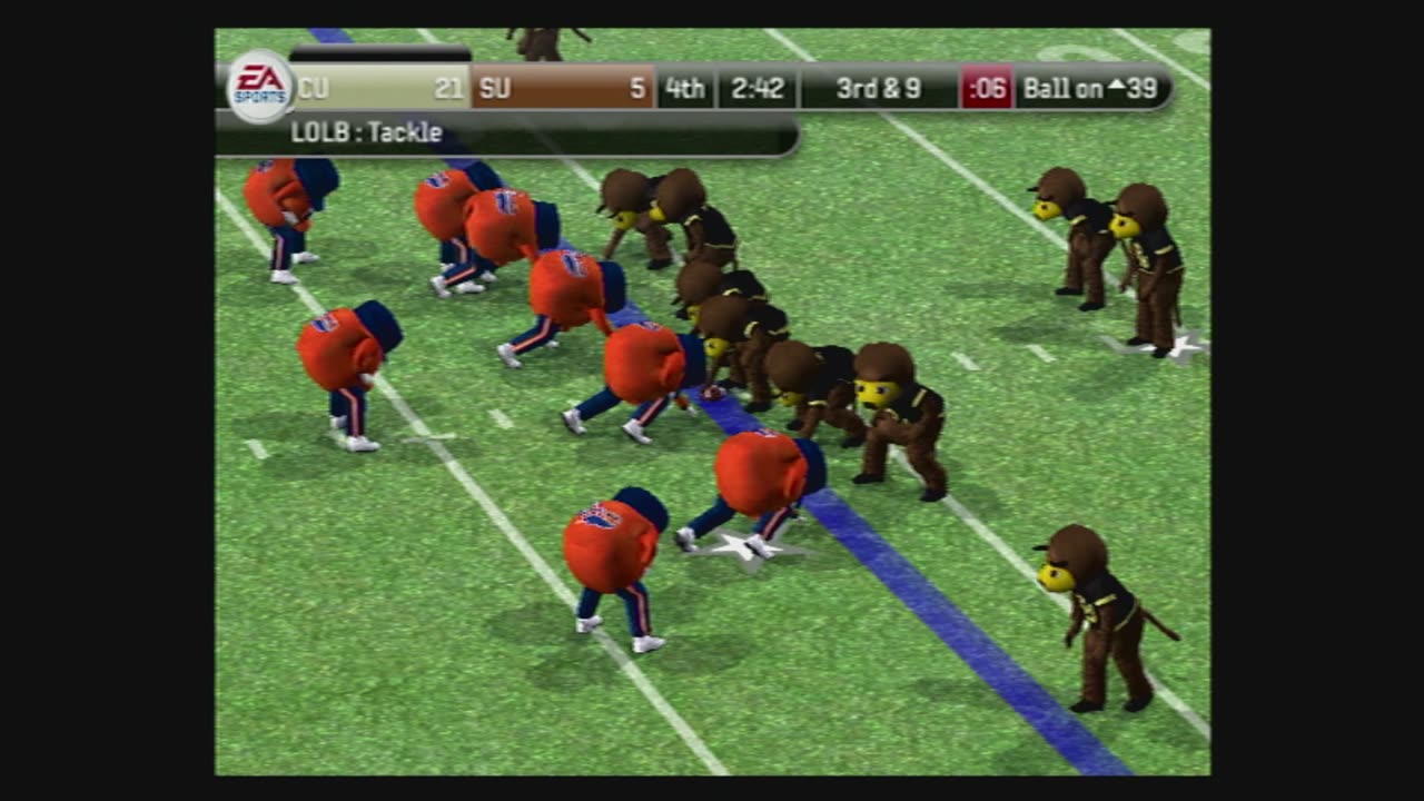 NCAA Football08 (Ps2) Chip vs Otto Part4