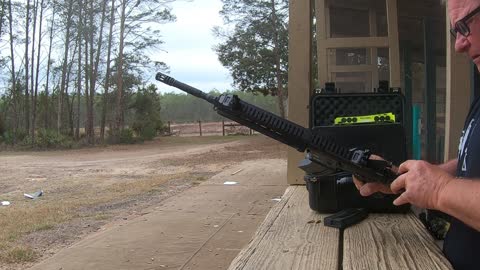 HK 416 at the range today