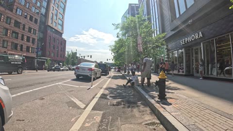 Bike Ride Behind Fenway Park Encounters Brutal Intersection