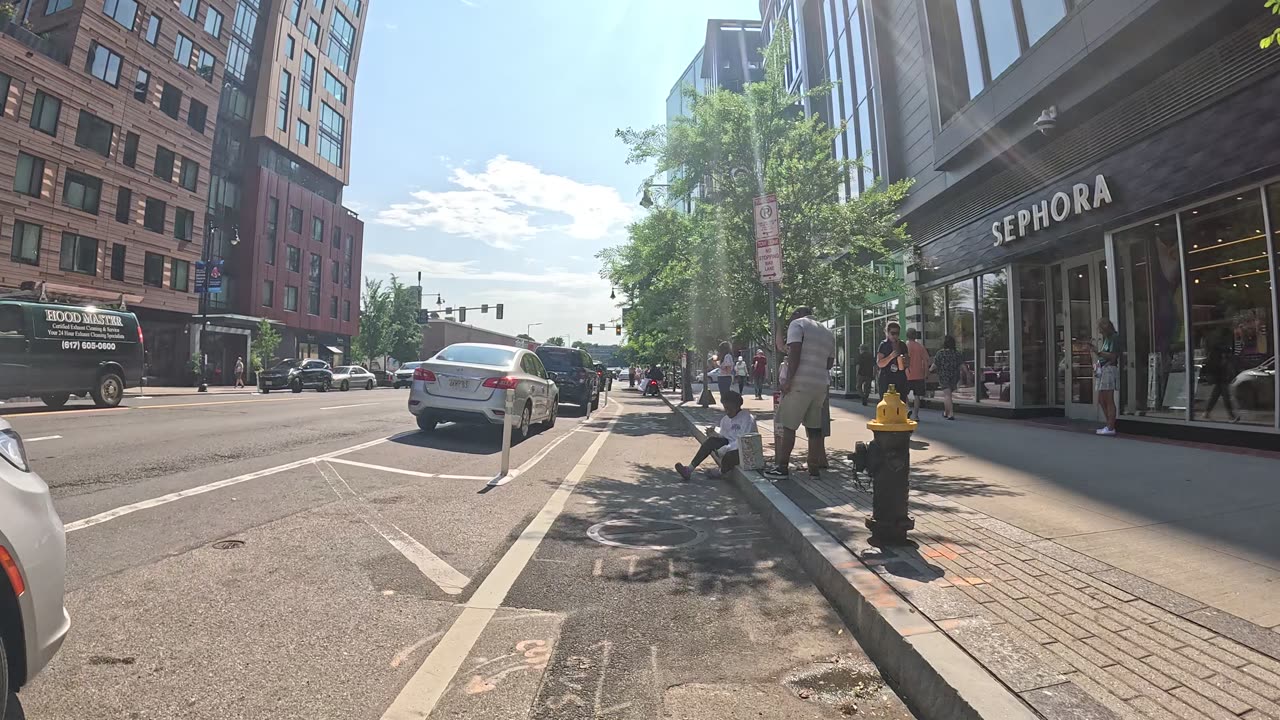 Bike Ride Behind Fenway Park Encounters Brutal Intersection