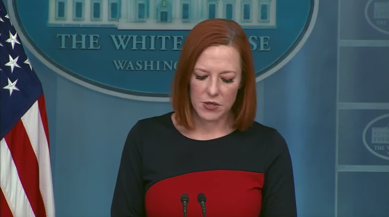 Psaki responds to Ted Cruz calling Biden's pledge to nominate a black woman for the Supreme Court "offensive."