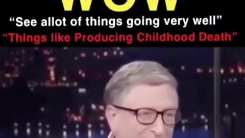 Bill Gates experiences a freudian glitch...