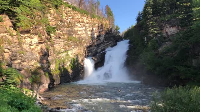 Waterfall sound for you to relax and sleep