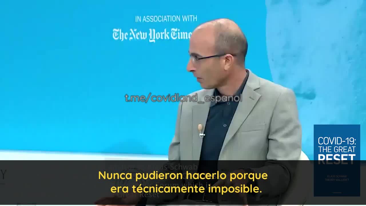 Yuval Noah Harari El estado de vigilancia distópico es "ahora posible":