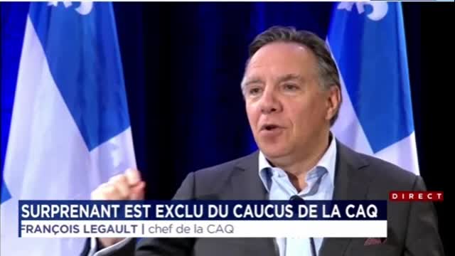 François Legault nous parle des hauts standards éthiques de la CAQ