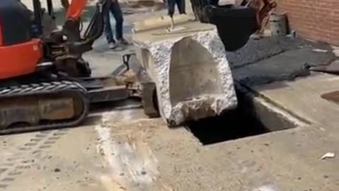 CONSTRUCTION FAIL makes a huge mess!!!