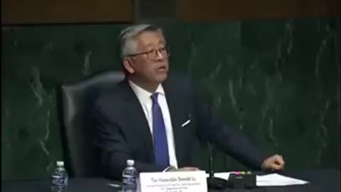 Donald lu talking about regimen change in Pakistan