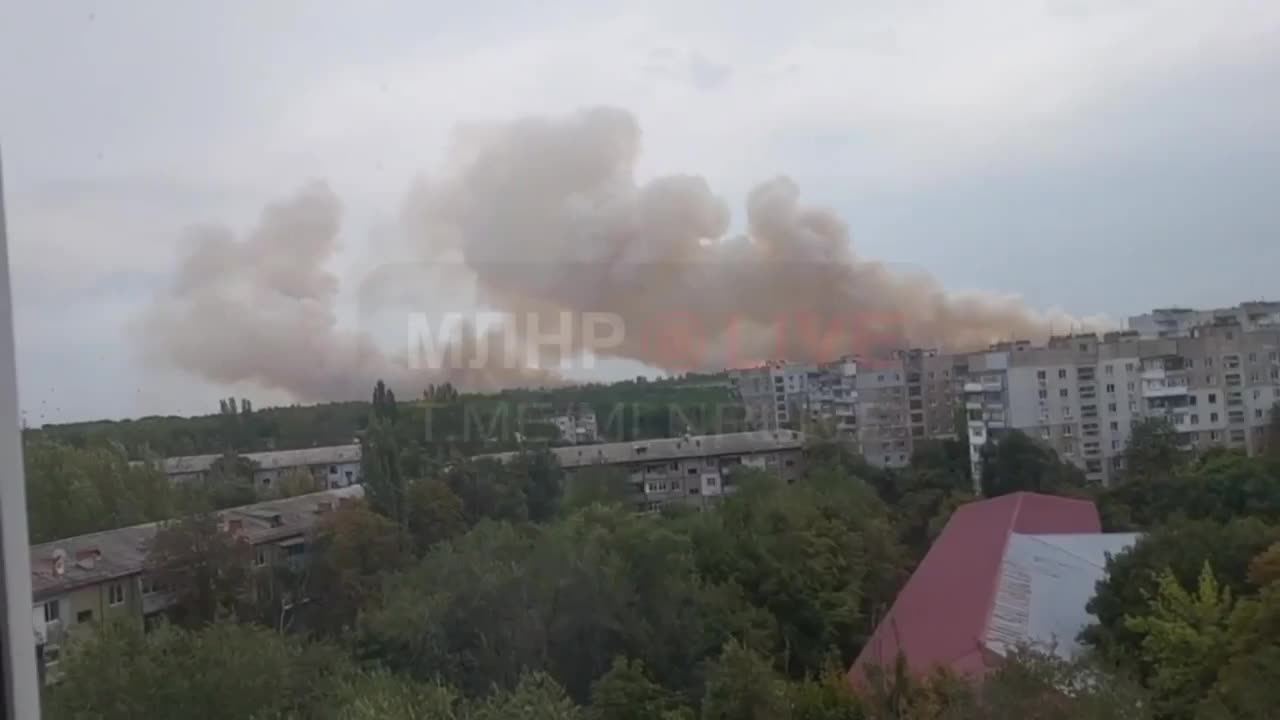 🚀💥 Luhansk, strikes at the higher military aviation school of navigators and