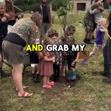 "So we had to become Farmers, because, well mainstream food is poisoned”