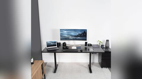 VIVO Electric Height Adjustable 71 x 36 inch Memory Stand Up Desk