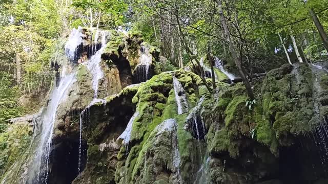 Waterfall in the woods