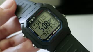 Casio W800H-1AV Overview 06.03.21