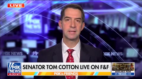 Tom Cotton Gives Huge Update About Trump's Nominees