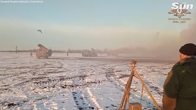 Russia fires 'vacuum bombs' from TOS-1a launcher towards Mariupol, Ukraine