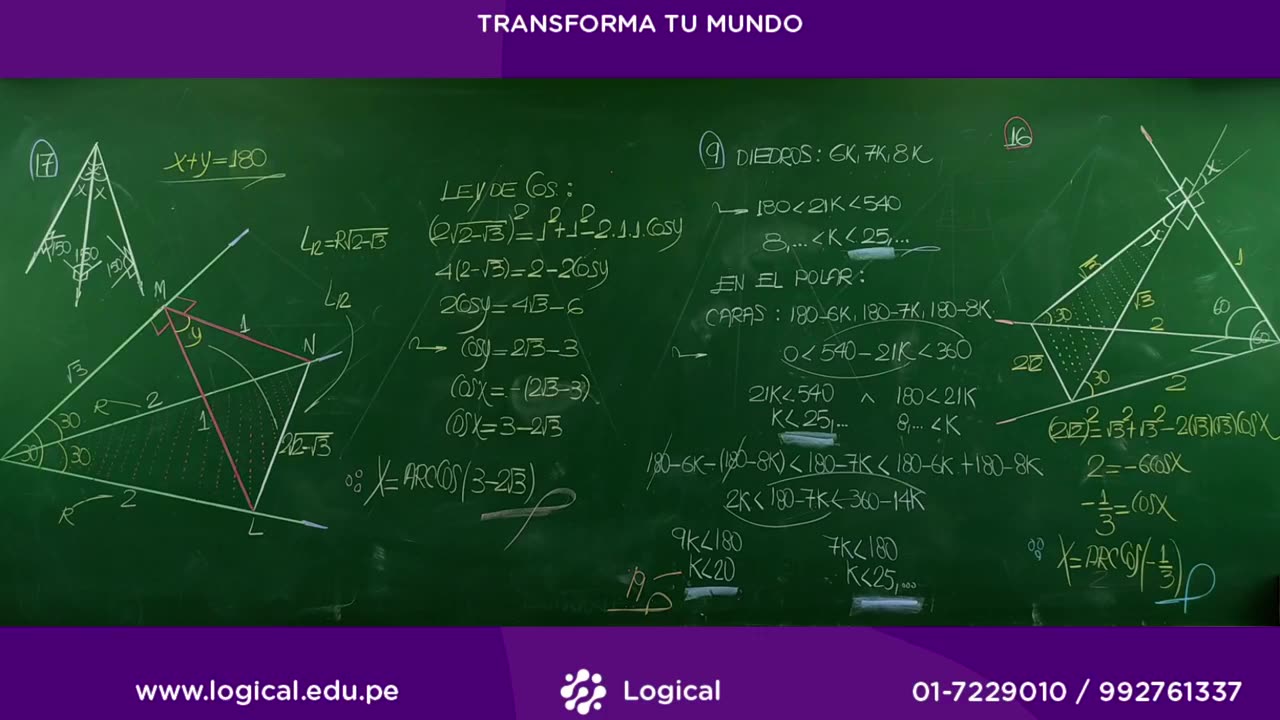 ANUAL LOGICAL UNI 2021 | SEMANA 29 | GEOMETRÍA
