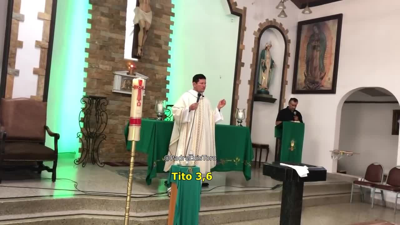 La importancia del bautismo - Padre Luis Toro