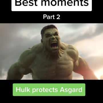 Hulk protecting Asgard