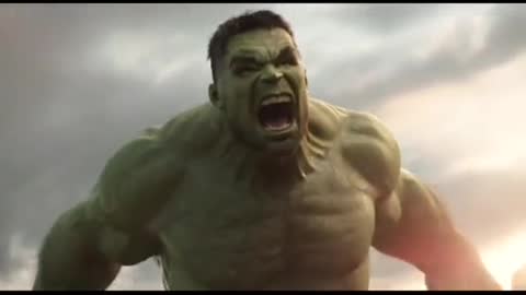 Hulk protecting Asgard