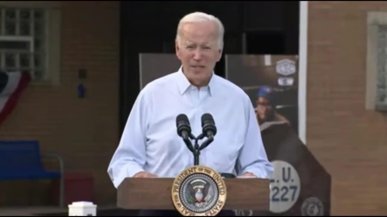 After Dividing The Country with talks of Maga being terrorist, Biden Says I Ran To Unite America